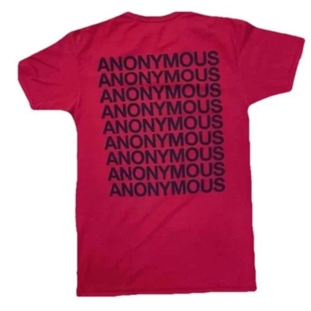Blackbear Anonymous Graphic T-shirt Medium Red Music 2019 R&B Rock Alt Pop